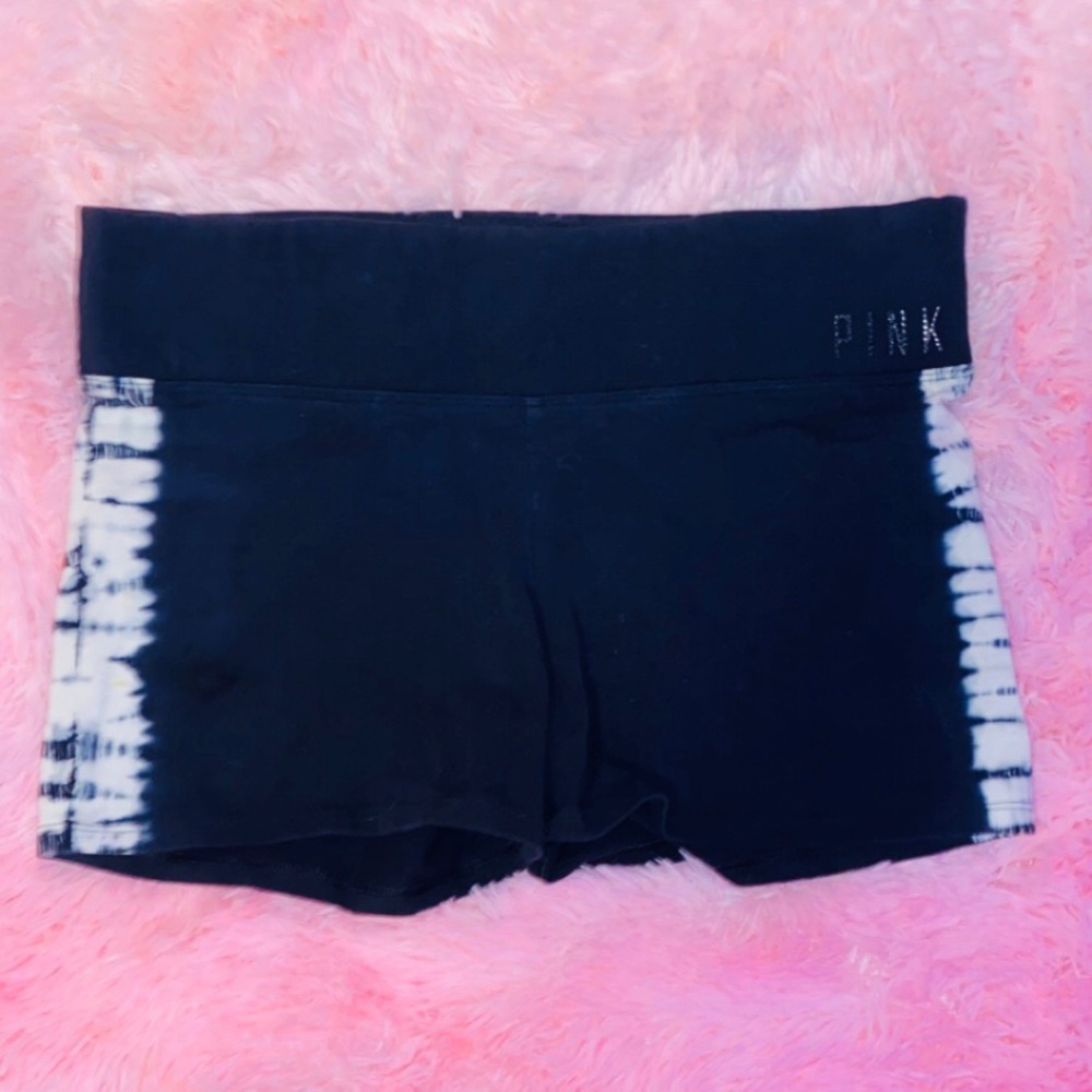 2014 VS PINK Bling Logo Tie Dye Shorts